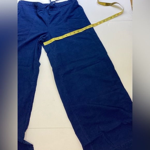 Maiwa indigo summer weight cotton drawstring pants lg. - Picture 9 of 15